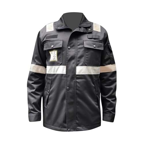 Samteks FR Kaynakçı Mont Astarsız