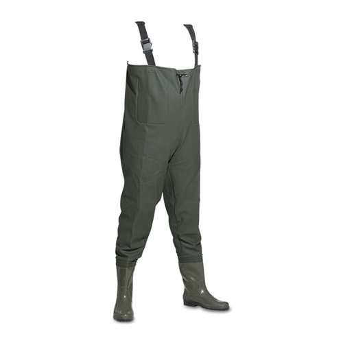 Göğüs Çizmeli Tulum 50 mic.