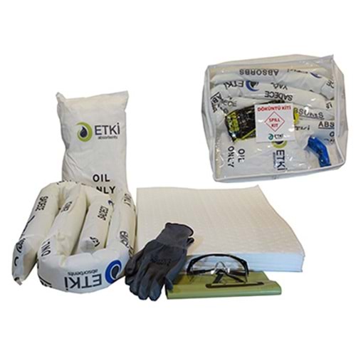 Sıvı ve Yağ Emici Taşınabilir Araç Döküntü Kiti 30 lt.