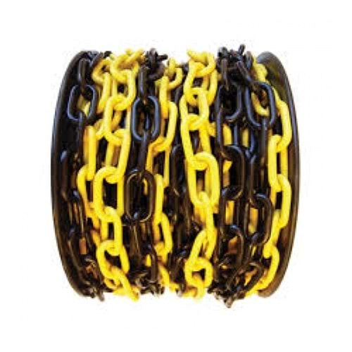 Zincir Plastik 8 mm Sarı-Siyah MFK