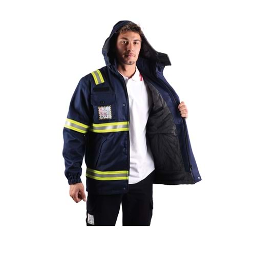 ProFR6133-4 Kaban/Parka 4 katmanlı Anst & Güç Tut.