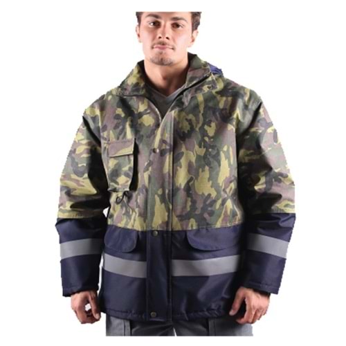 Samteks Oxford Kaban/ Kamuflaj-Lacivert