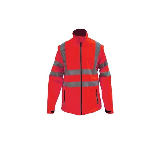 Müh./Yönetici Kolları Çıkmalı Softshell Mont