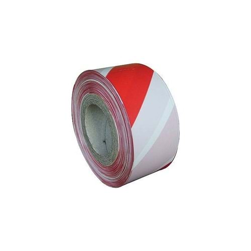 İkaz Şeridi Kırmızı Beyaz 6 cm Büyük