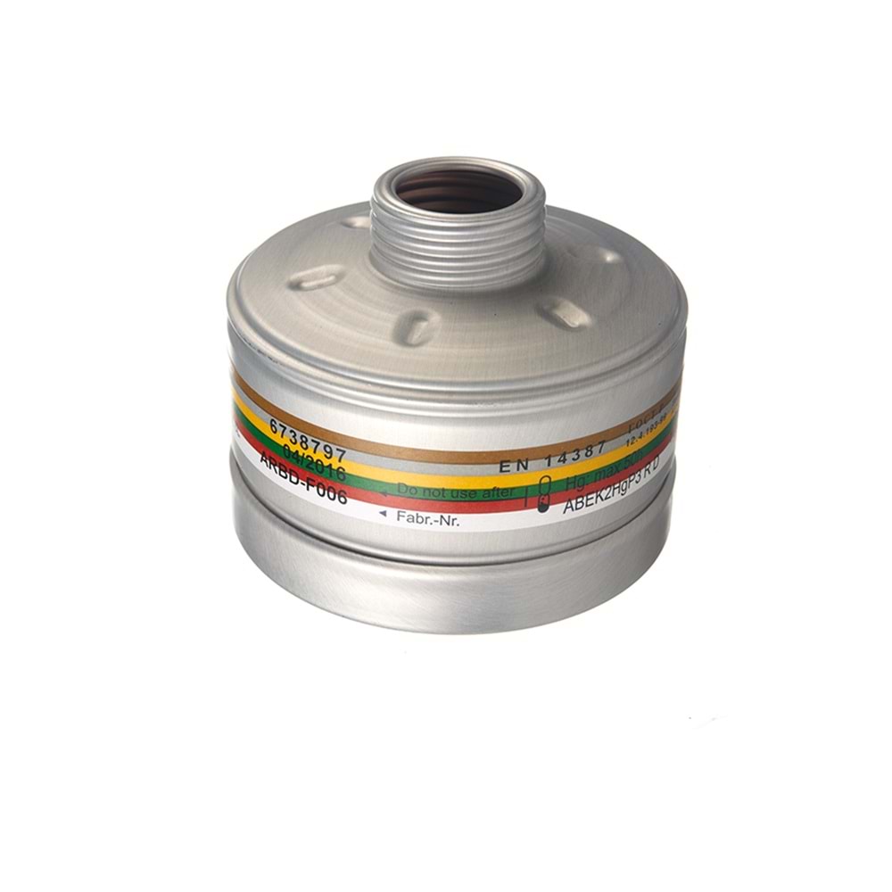 Filtre Drager A2B2E2K2 Hg P3 D 6738797