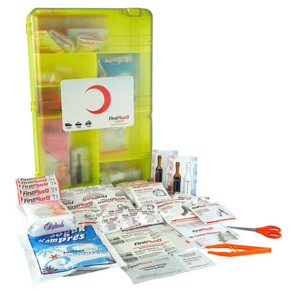 İlk Yardım Seti Dolabı Firstplus FP 04.109 İşyeri Ekstra Sarı
