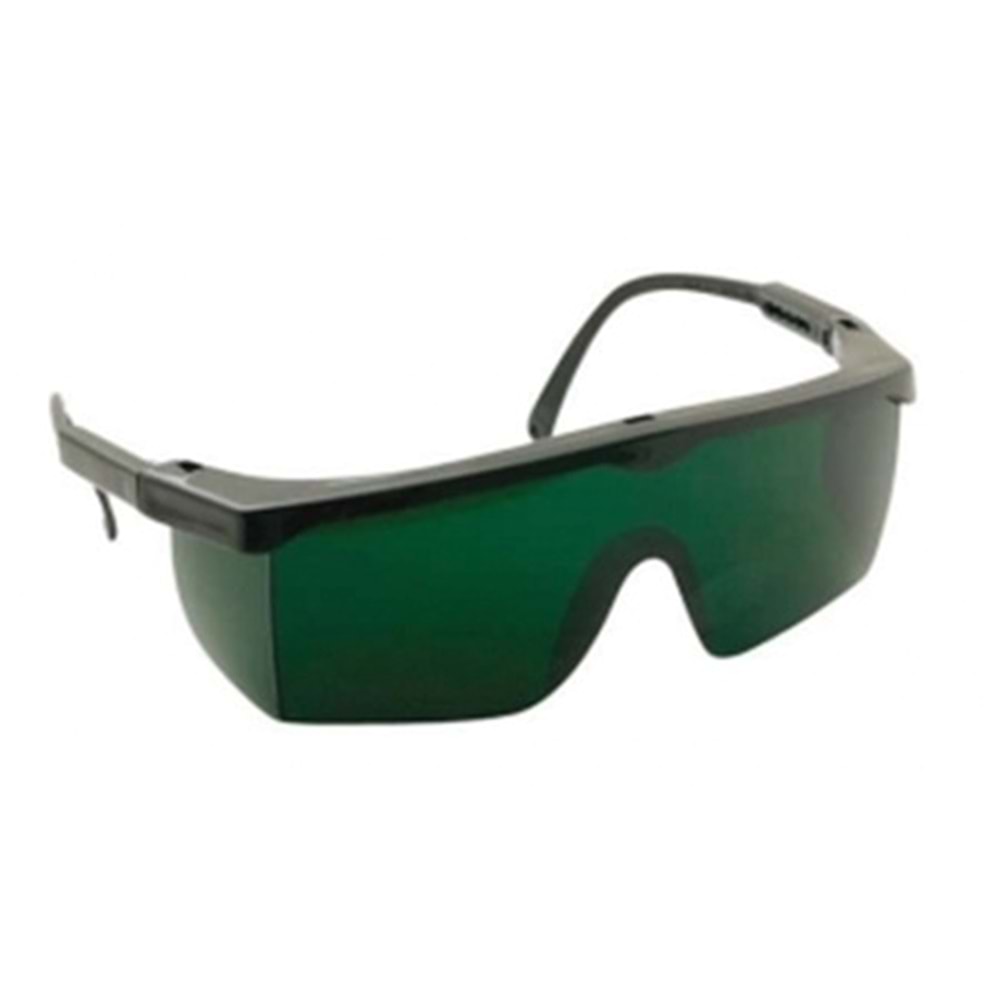 Gözlük Essafe GE 1100-2 Ayarlanabilir Saplı Yeşil İş Güvenliği
