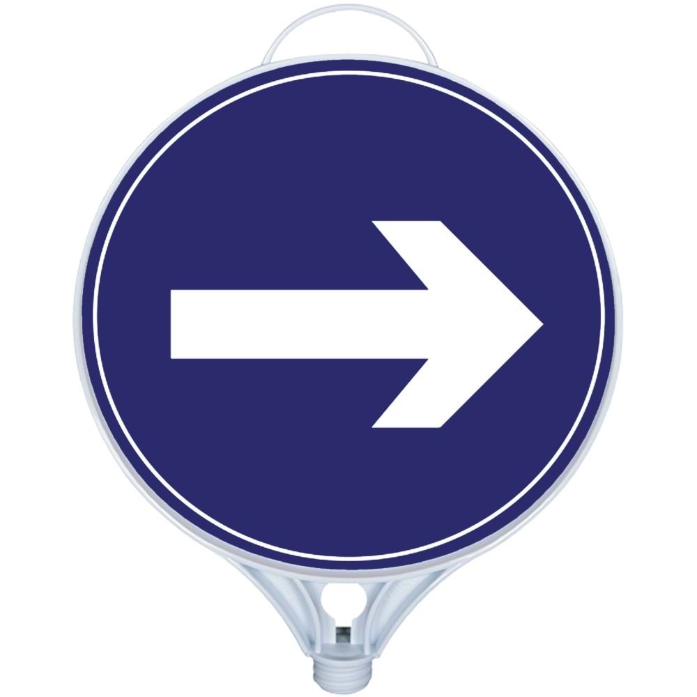 MFK MFK9106 Çift Taraflı Sağa Mecburi Yön Levhası