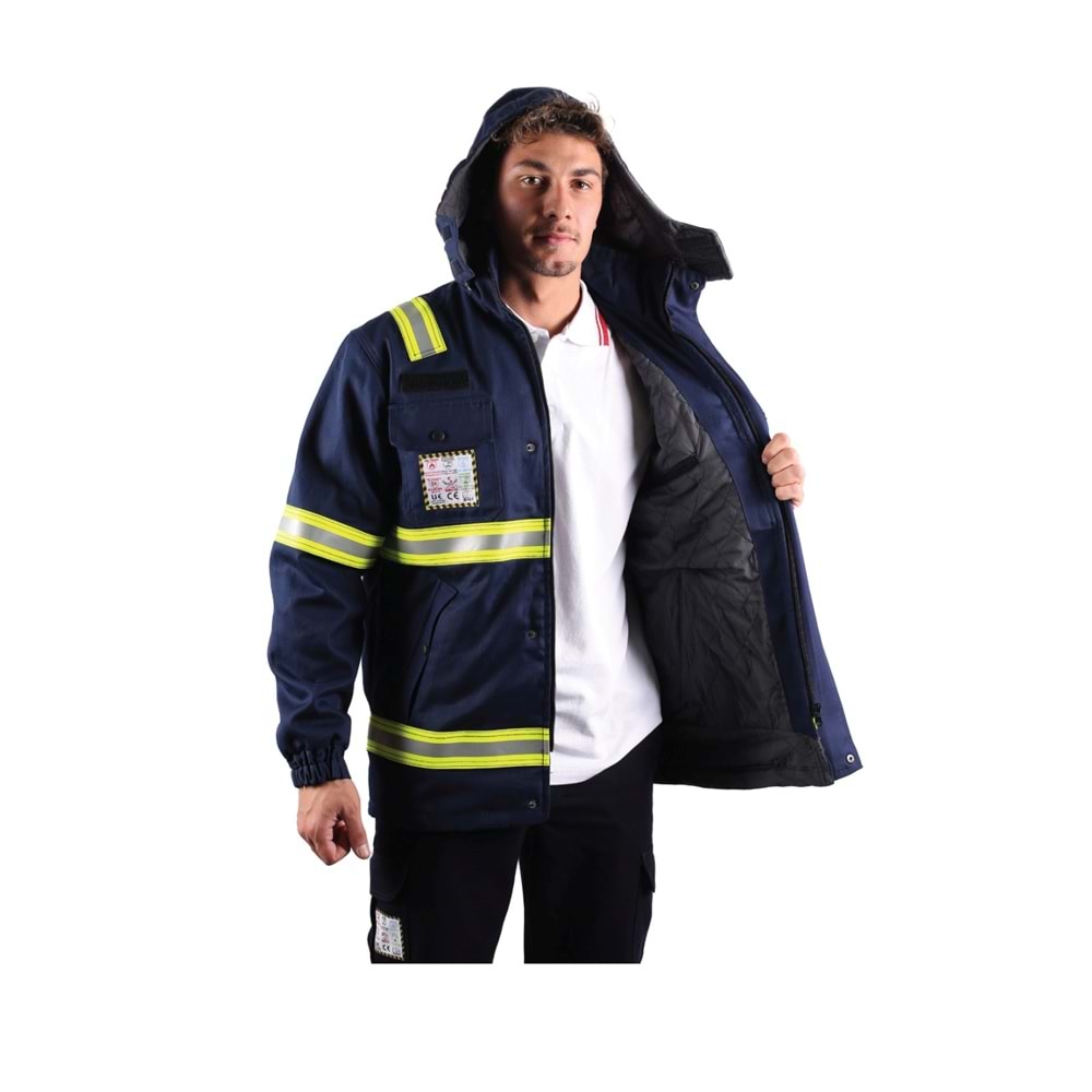 ProFR6133-2 Kaban/Parka 4 katmanlı Anst & Güç Tut.