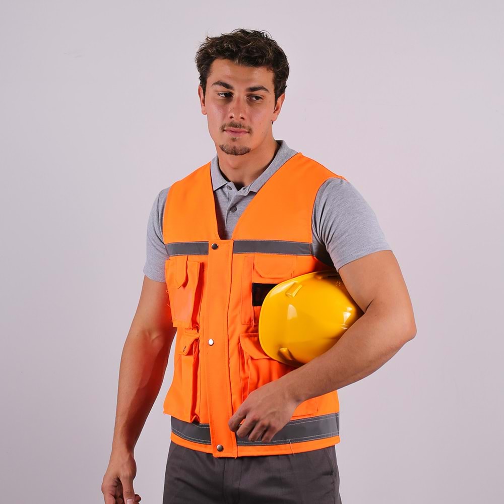 Yelek Mühendis Har. Karışım Fabric İmalat