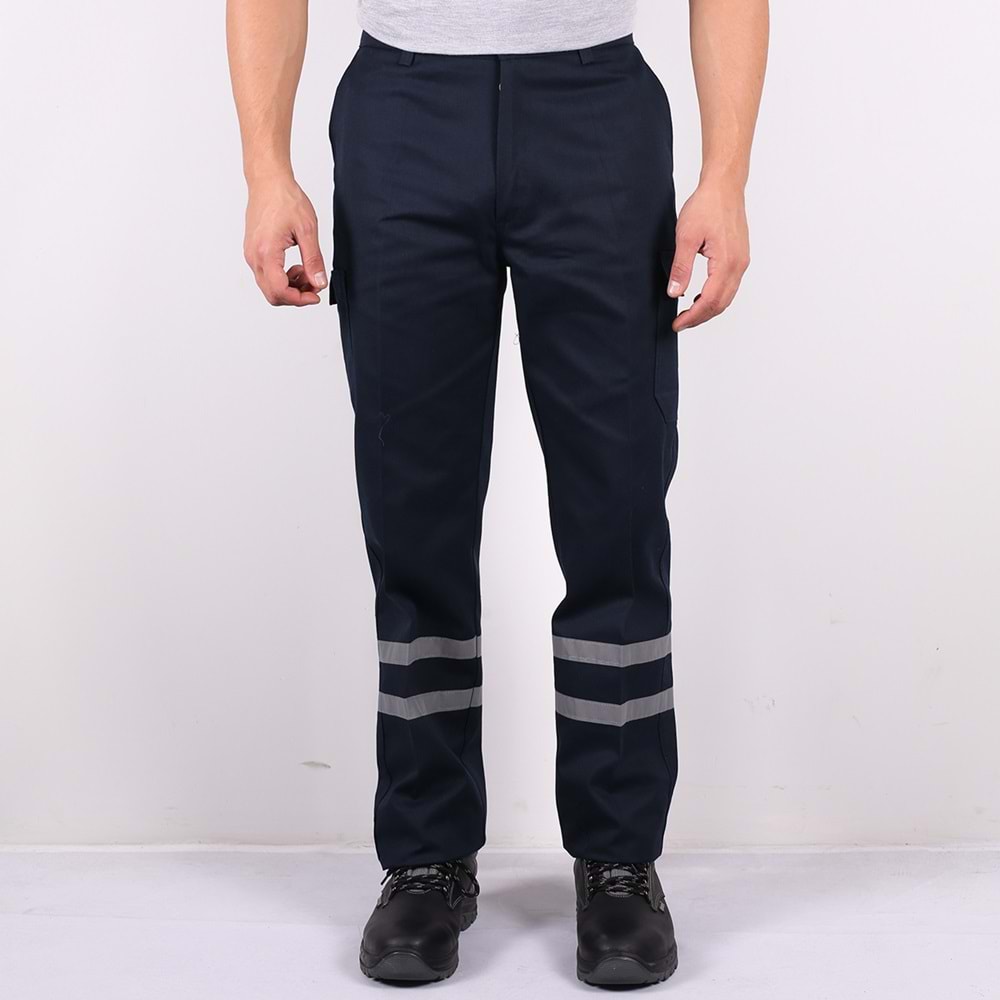 Pantolon Harman Karışım Reflektörlü - Lacivert - 3Xl-6