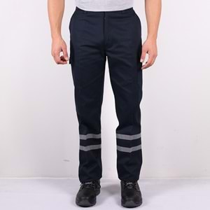 Pantolon Harman Karışım Reflektörlü - Lacivert - 3Xl-6