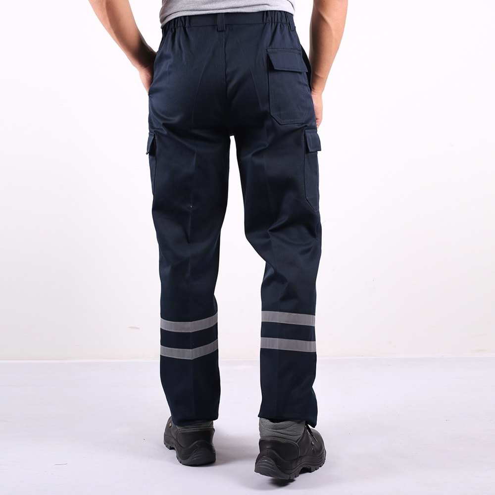 Pantolon Harman Karışım Reflektörlü - Lacivert - 3Xl-6