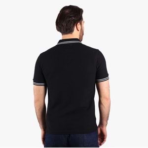 Lakos T-Shirt Penyeye Penye Çizgili Polo Yaka