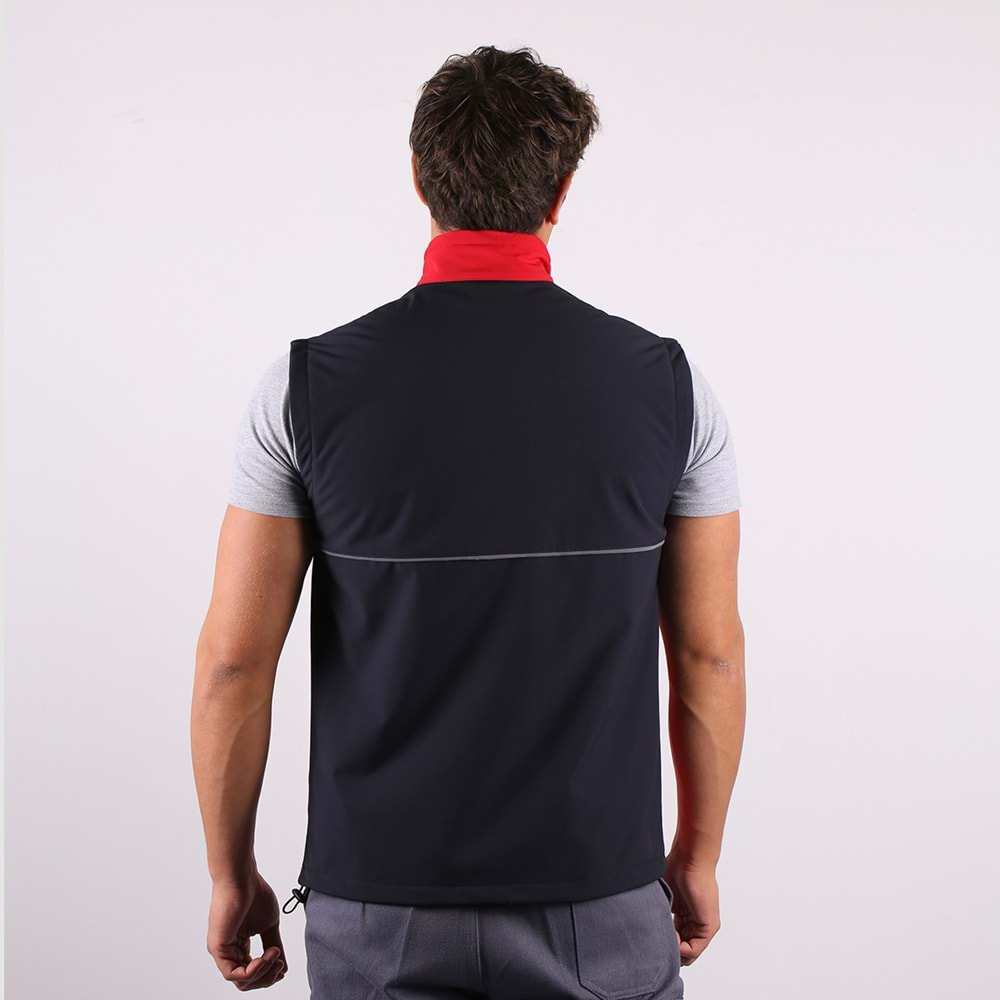Yelek Softshell Garnili