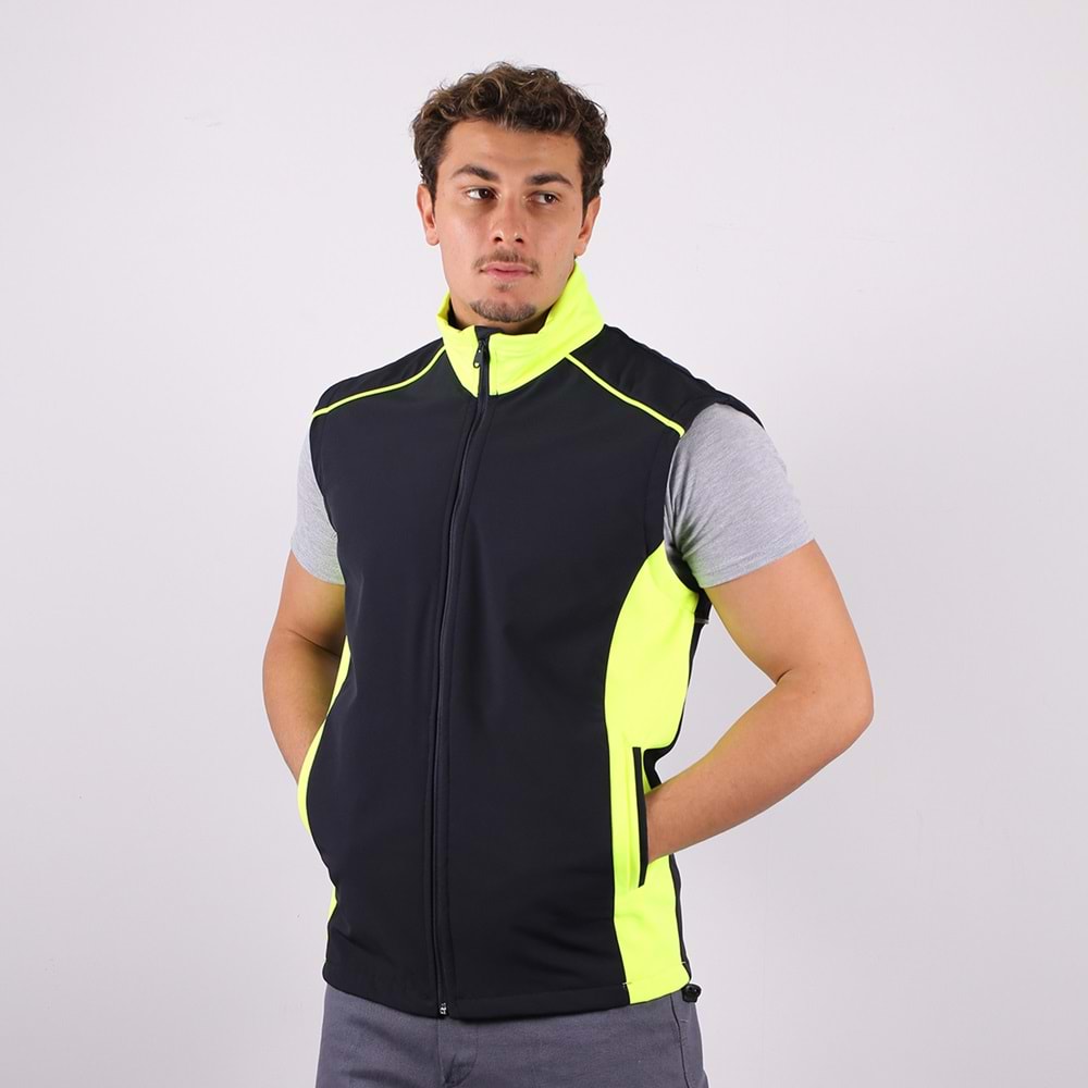Yelek Softshell Garnili