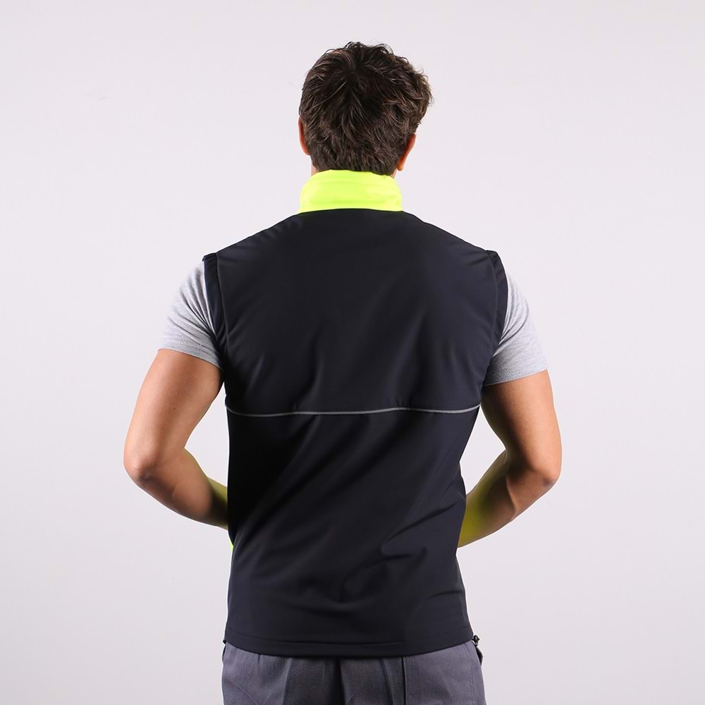 Yelek Softshell Garnili