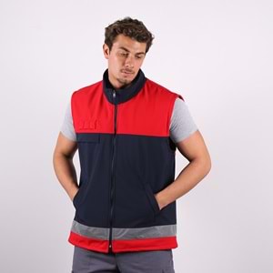 Yelek Softshell Robalı Reflektörlü