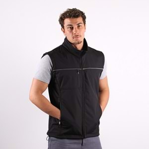 Yelek Softshell Reflektör Biyeli