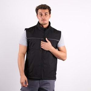 Yelek Softshell Reflektör Biyeli