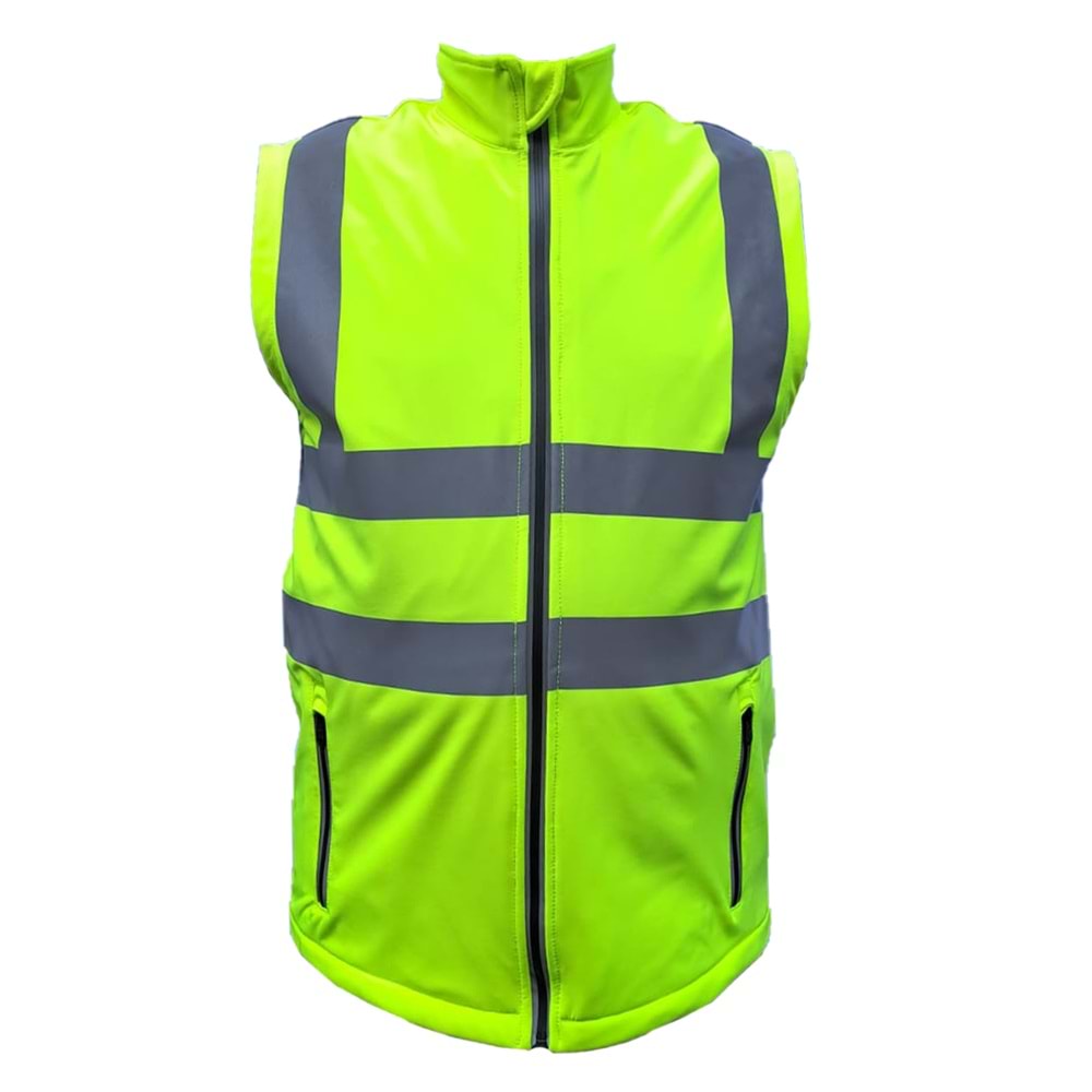 Samteks High-Visibility Softshell Yelek