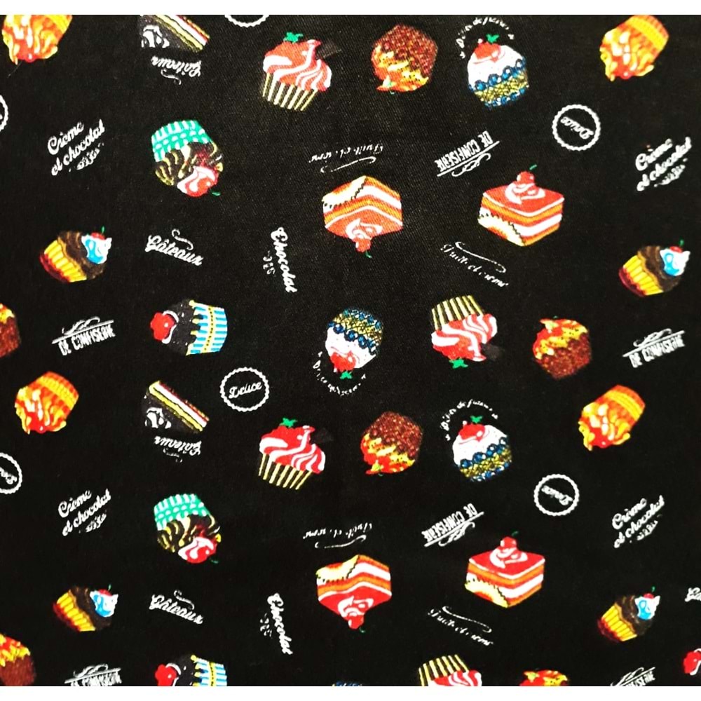 Pasta Baskılı Önlük