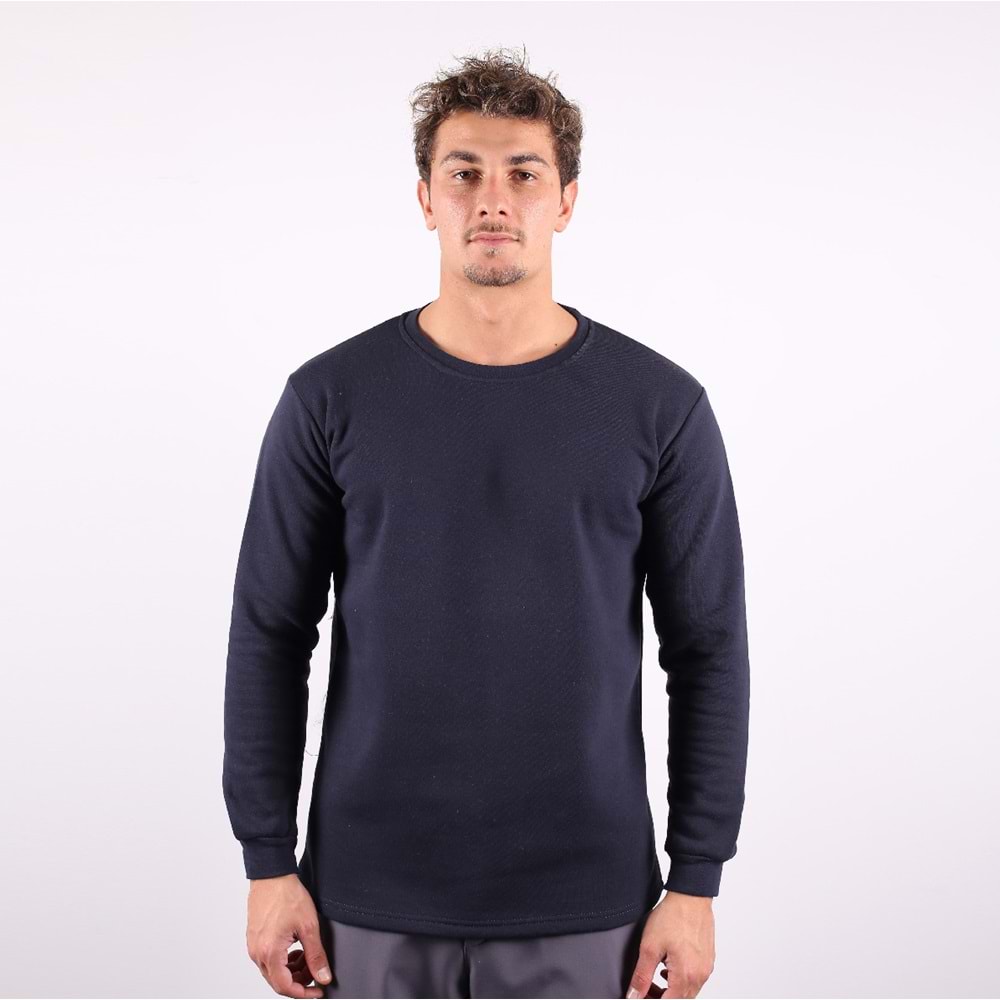 Samteks Üç İplik 0 Yaka Sweat