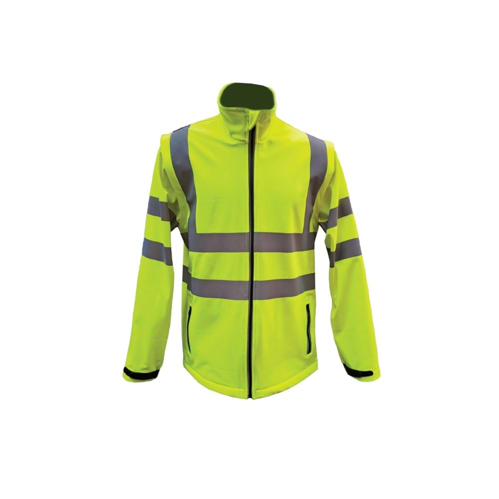 Müh./Yönetici Kolları Çıkmalı Softshell Mont