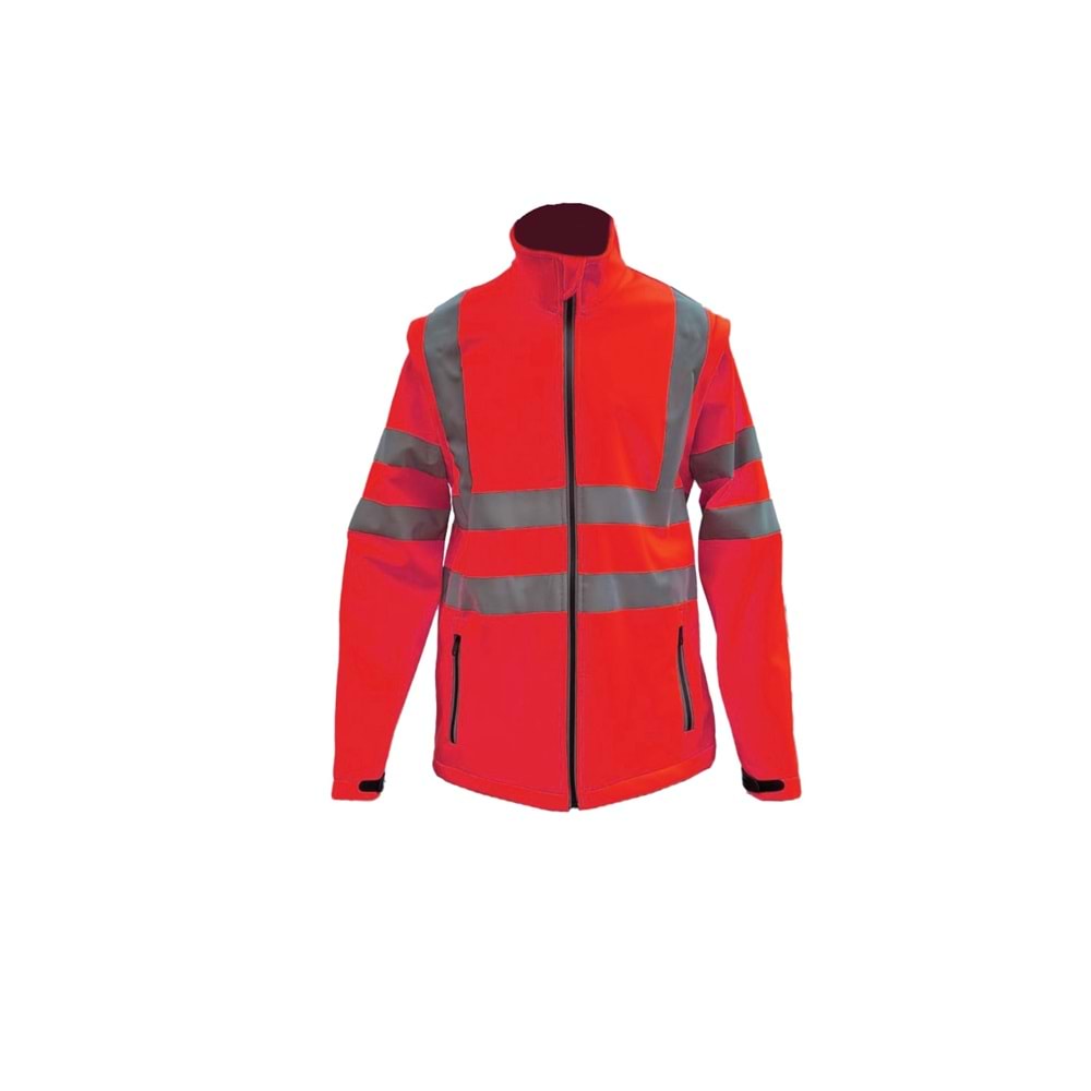 Müh./Yönetici Kolları Çıkmalı Softshell Mont