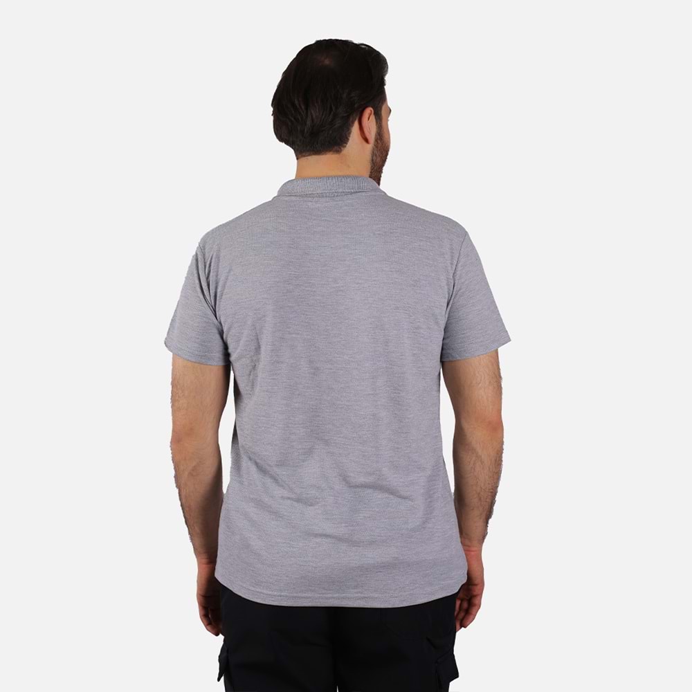 T-Shirt Penye Polo Yaka Kısa Kol
