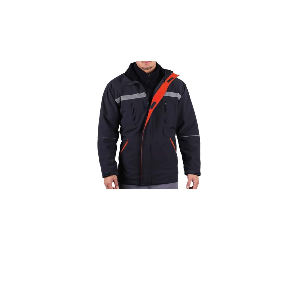 Softshell Kaban 2 in 1 Polar Hırkalı