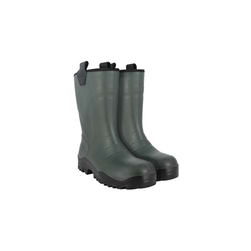 Starline STL-9920M-04 Mifyonlu Haki Çizme Kısa